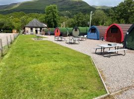 Blackwater Glamping Pods, campeggio a Kinlochleven