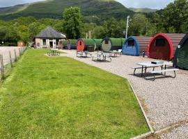 Blackwater Glamping Pods, luxusní kemp v destinaci Kinlochleven