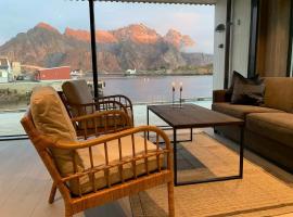 Stor moderne leilighet i Henningsv&aelig;r, 70 kvm