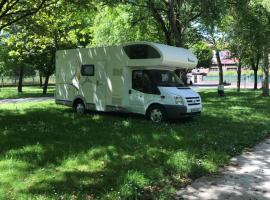 Camping peregrino San marcos, campingplass i Santiago de Compostela