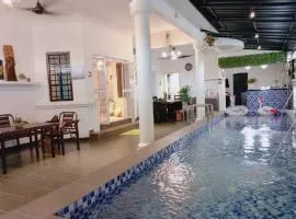 Comfortable Private Swimming Pool Homestay Melaka 20 Pax 5R3B