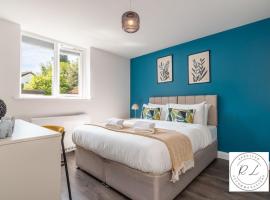 Comfy Modern 2 Bed near Glenfield Hospital, sleeps up to 6, Ferienwohnung in Glenfield