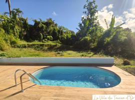 La Villa du Toucan d'Or, au cœur de la Guadeloupe, отель в городе Пети-Бур