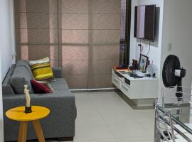 Moderno apartamento perto da praia