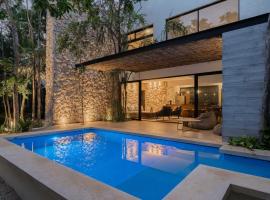 Twelve O'Clock - Luxury Villas, hotel em Tulum