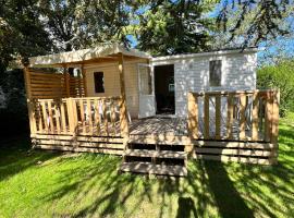 Boofzheim에 위치한 저가 호텔 Tiny House avec terrasse