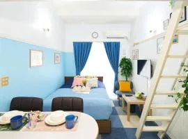 SC 102 Cozy Private Stay with Loft Near Station Free WiFi