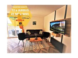 T2 Cosy ₪ Residence Securise ₪ Airbus ₪ Piscine, hotel near European Academy For Aviation Safety – EAFAS, Colomiers