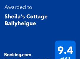 Sheila's Cottage Ballyheigue, hotel cerca de Ballyheigue Castle Golf Course, Ballyheigue