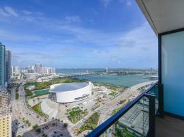 Luxury Studio Steps Away from Bayfront Park, hotel in Miami