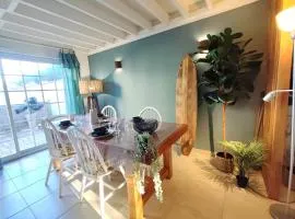 New - House facing sea and beach - two terraces