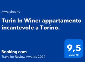 Turin In Wine: appartamento incantevole a Torino., hotel in zona Stadio Olimpico di Torino, Torino