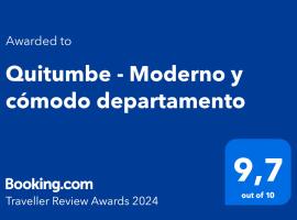 Quitumbe - Moderno y cómodo departamento, hotel cerca de Parque Metropolitano del Sur, Quito