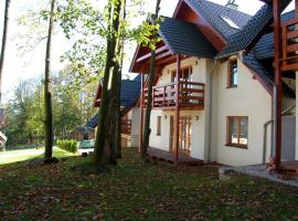 Domek Karpatka 1 przy wyciągu narciarskim, chỗ nghỉ có onsen ở Karpacz