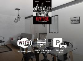 New-York New-York : fibre Wifi/Linge/Parking, povoljni hotel u gradu 'Châteaubriant'