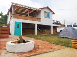 Villa Bonita, cabaña o casa de campo en Bucaramanga