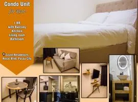 RQ Cozy One Bedroom Condo, Coast Residences Pasay