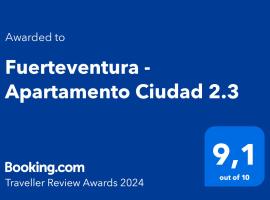 Fuerteventura - Apartamento Ciudad 2.3, haustierfreundliches Hotel in Puerto del Rosario
