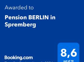 Pension BERLIN in Spremberg, pensionat i Spremberg