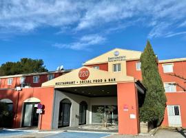 Best Western Terre de Provence, hotel na may pool sa Le Cannet-des-Maures