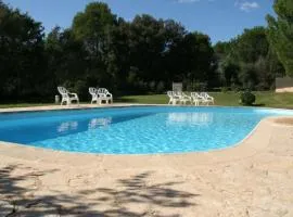 La Farigoule 8 person rental with shared pool nature and calm