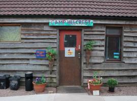 Camp Hillcrest Bunkhouse, hotel with parking in Gloucestershire
