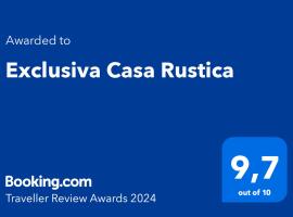 Exclusiva Casa Rustica, дом для отпуска в городе Пелайос-дель-Арройо