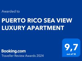PUERTO RICO SEA VIEW LUXURY APARTMENT, hôtel de luxe à Mogán