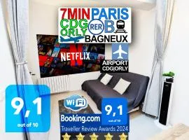 Bagneux Paris RER B Confort Netflix