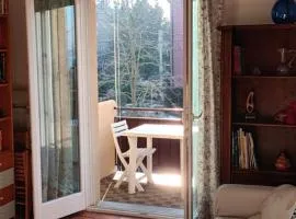 Eva 's flat with large sunny balcony and lagoon view