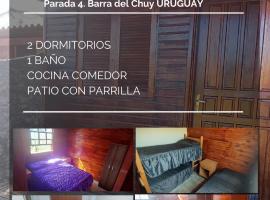 Cabaña El Mar, apartamento em Barra del Chuy