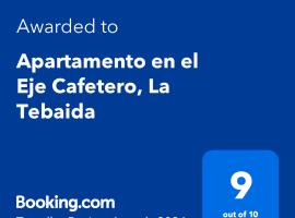 Apartamento en el Eje Cafetero, La Tebaida, hôtel à La Tebaida