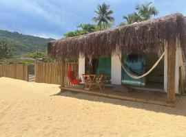 Casa beiramar Provetá IlhaGrande, sumarhús í Angra dos Reis