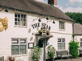 The Star, Cama e café (B&B) em West Leake