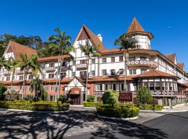 Grande Hotel Glória, готель біля визначного місця King Christ Church, у місті Агуас-ді-Ліндоя