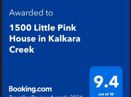 1500 Little Pink House in Kalkara Creek, hótel í Kalkara