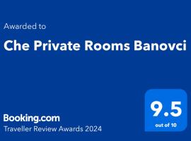 Che Private Rooms Banovci, Bed & Breakfast in Novi Banovci