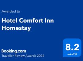 Hotel Comfort Inn Homestay, hotel dicht bij: Luchthaven Dehradun (Jolly Grant) - DED, 