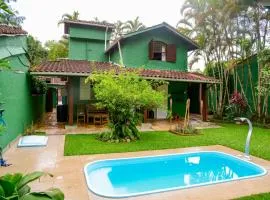 Casa Completa c Piscina e 500m da Praia -3 Quartos