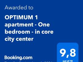 OPTIMUM 1 apartment - One bedroom - in core city center, hotel para famílias em Zenica