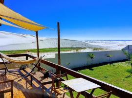 Cabana das Dunas beira mar, hotel in Jaguaruna