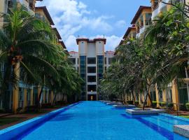 Desaru Black Beach Sky Mirror Resort, hotel i Bandar Penawar