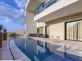 Top-Class Luxury Villa Bsamim with Full Sea View Heated Pool !!!!