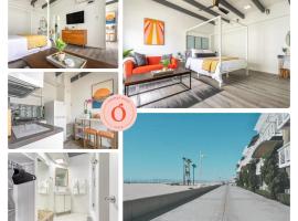 Dzīvoklis Stylish Hermosa Pier Getaway plus Free Parking pilsētā Hermosabīča