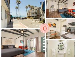 Dzīvoklis Stylish Hermosa Pier Getaway plus free parking pilsētā Hermosabīča