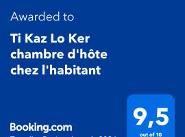 Ti Kaz Lo Ker chambre d'hôte chez l'habitant、サン・ジョゼフのホームステイ