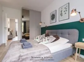Family Luxury Green Apartment 1-6, 2 sypialnie i studio, 52 m2, SUMMERWINTER Brand