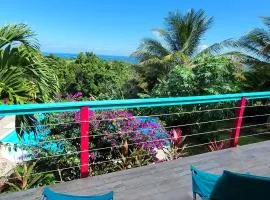 Pipirite Chantant - Maison créole vue mer