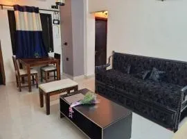 Comfortable 1BHK Resort Aptmt with Pool at Candolim for 4 ppl