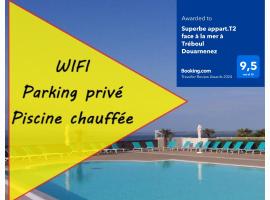 Superbe appart.T2 face à la mer à Tréboul Douarnenez, hotel in Douarnenez